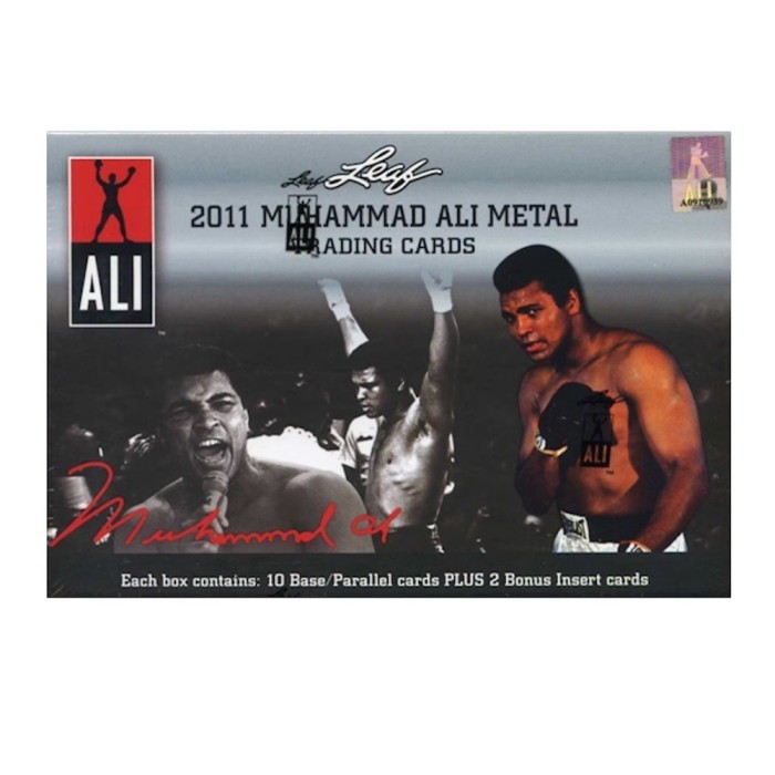 2011 Leaf Muhammad Ali Metal Boxing Hobby Box | Steel City Collectibles