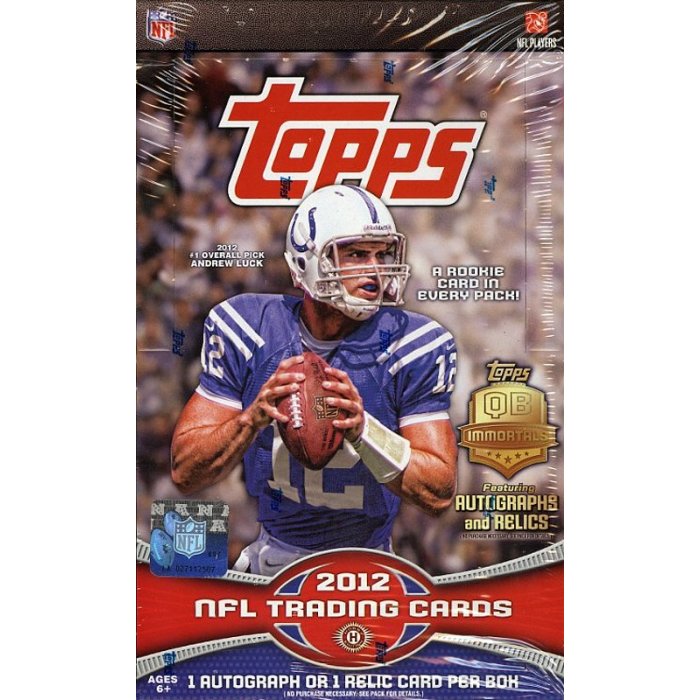 2012 Topps Football Hobby Box | Steel City Collectibles