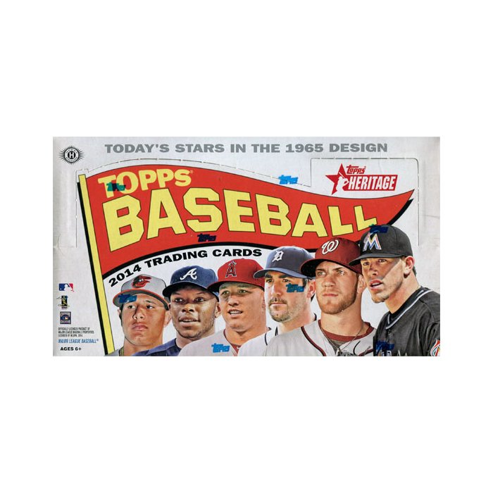 2014 Topps Heritage Baseball Hobby Box | Steel City Collectibles