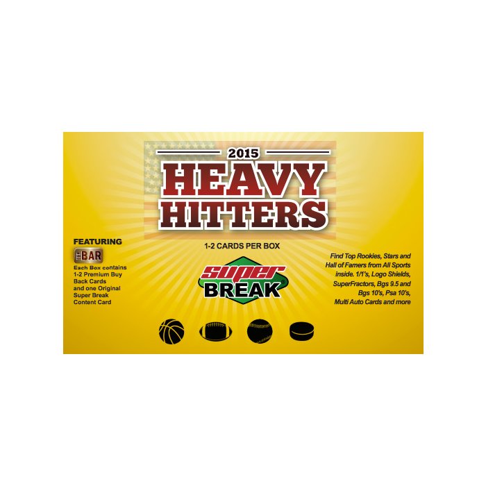 2015 Super Break Heavy Hitters National Edition Hobby Box | Steel City ...