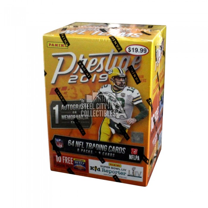 2019 Panini Prestige Football Blaster Box | Steel City Collectibles