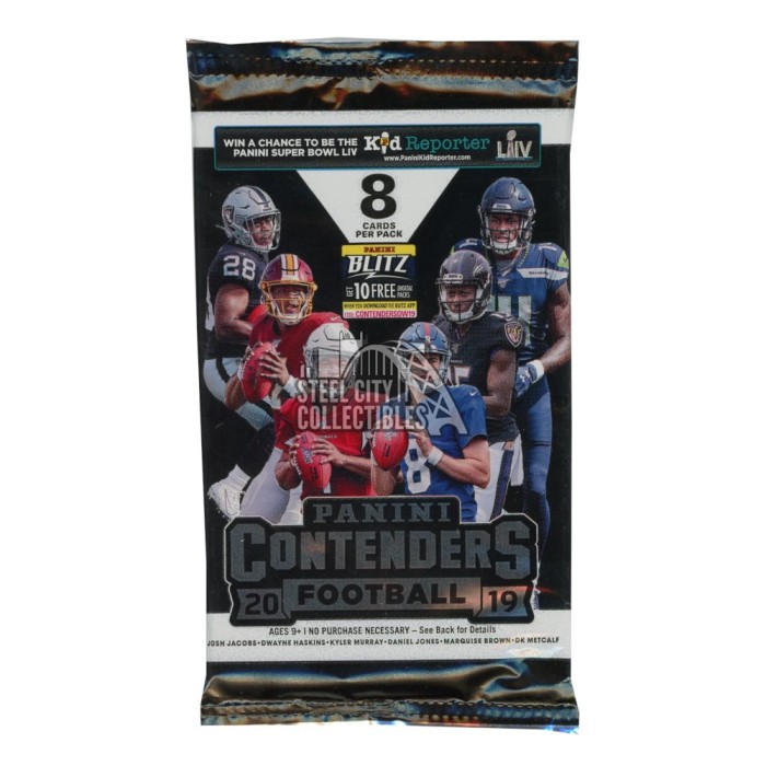 2021 Panini Contenders NFL Football Mega Box 