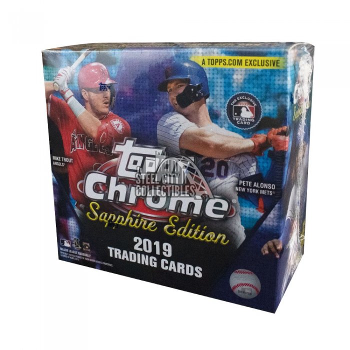 2019 Topps Chrome Sapphire Edition Baseball Box