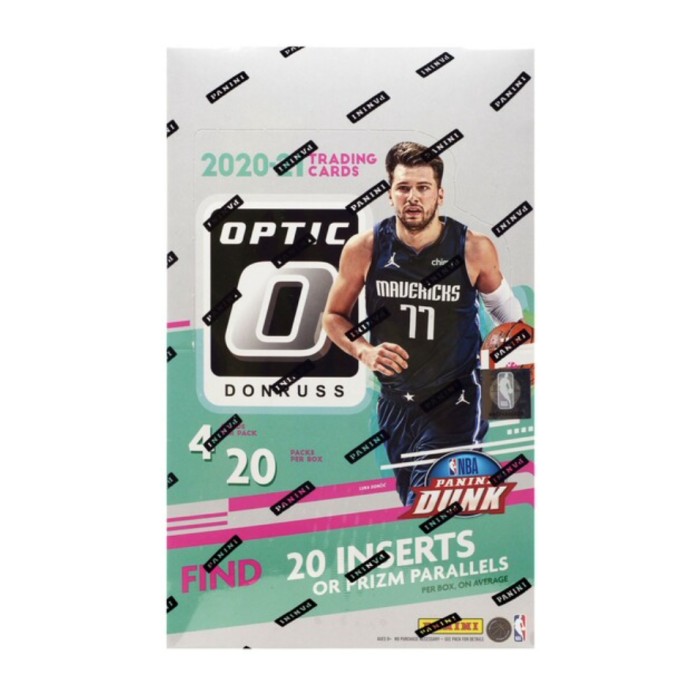 2020 21 Panini Donruss Optic Basketball 20 Pack Retail Box Steel City Collectibles 