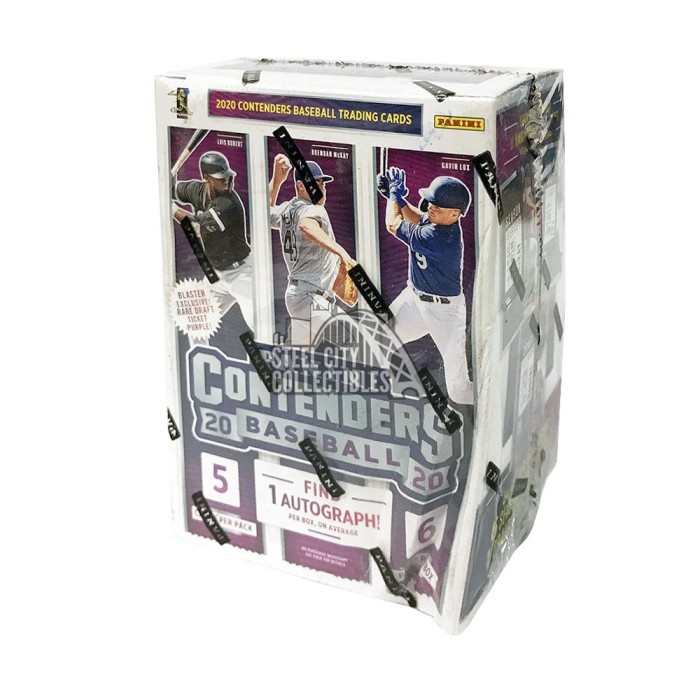 2021 Panini Contenders Baseball Blaster Box