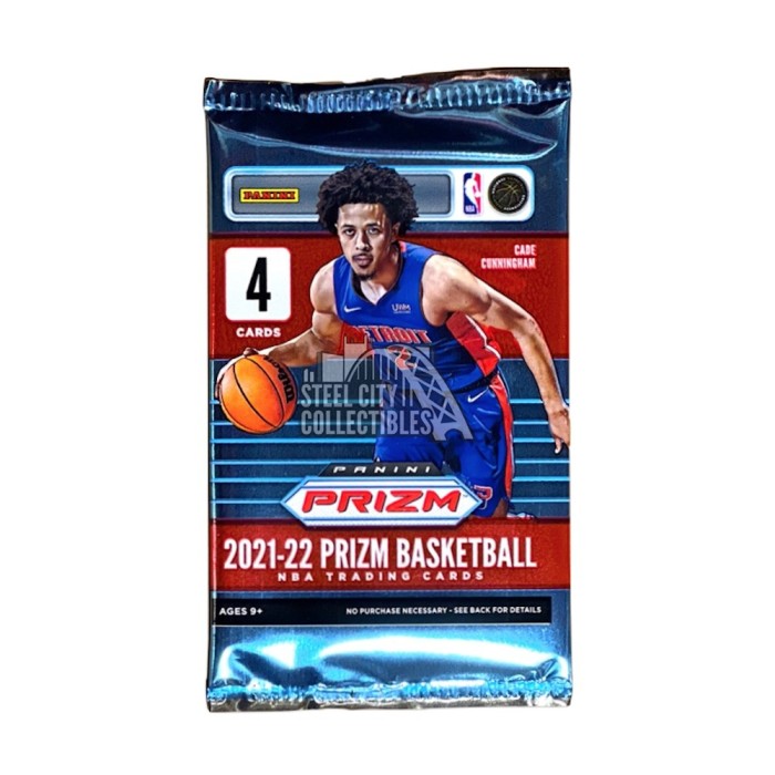 2021-22 Panini Prizm Basketball Retail Pack | Steel City Collectibles