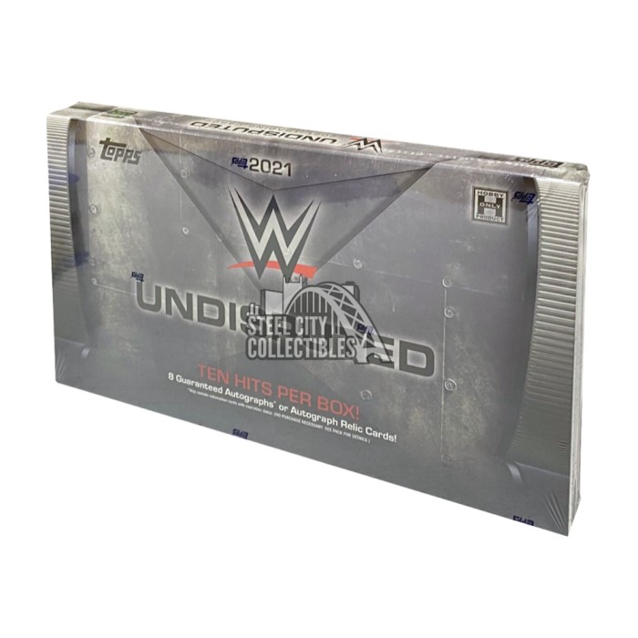 2021 Topps WWE Undisputed Wrestling Hobby Box | Steel City