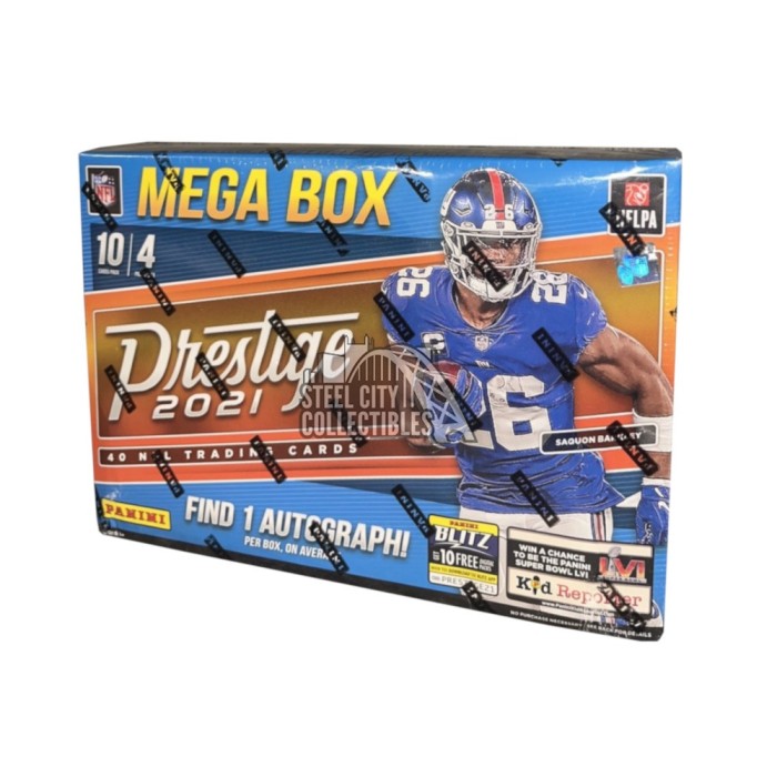 2021 Panini Prestige Football Mega Box (hyper Parallels)