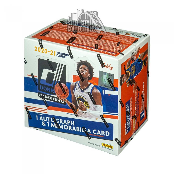 2019/2020 Panini NBA Donruss Basketball Blaster Box 1 Autograph or  Memorabilia Card per Box