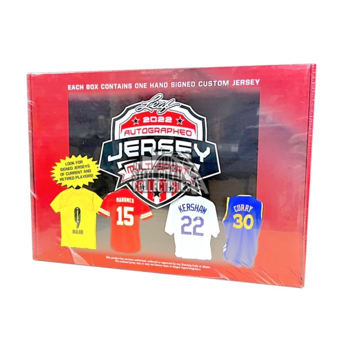 2022 Leaf Autographed Jersey MultiSport Edition Box Steel City