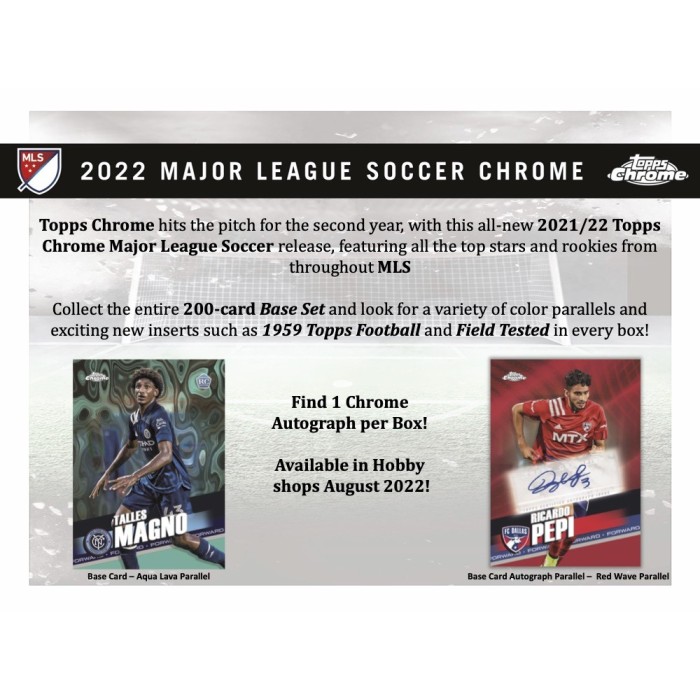 Philadelphia Union 2022 TOPPS CHROME Signed MLS TEAM SET all card