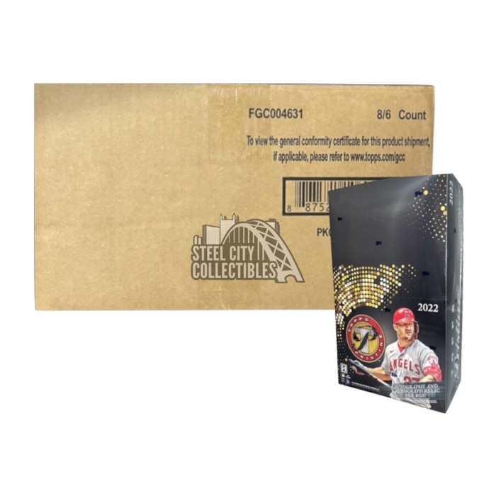 2022 Topps Pristine Baseball Hobby 8Box Case Steel City Collectibles