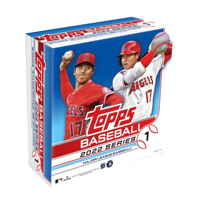 2022 Topps Series 1 Baseball 16Pack Mega Box (Walmart) Steel City