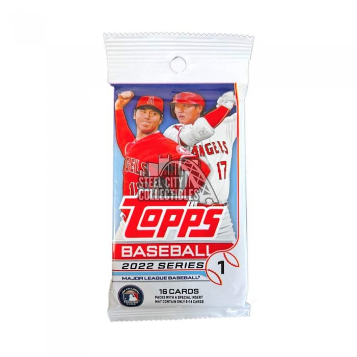 2022 Topps Series 1 Baseball Retail Pack Steel City Collectibles