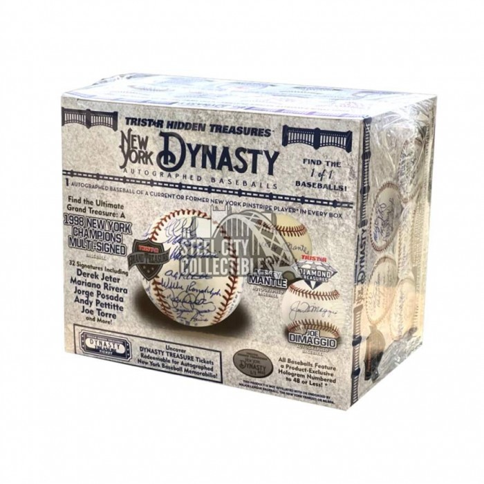 Mystery Ink Legends Of The Bronx Signed Baseball Mystery Box with