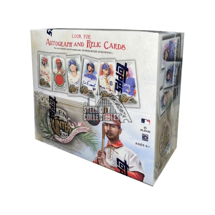 2021 Topps Allen & Ginter Baseball 24 Pack Retail Box