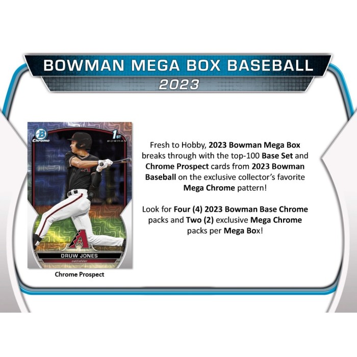 2023 Bowman Baseball Mega Box Steel City Collectibles