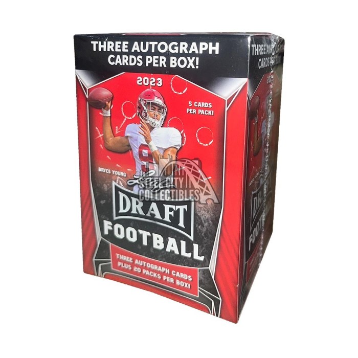 2023 Leaf Draft Football Blaster Box