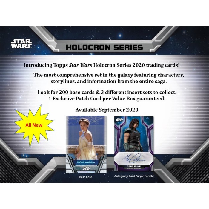 2020 topps star wars holocron series checklist