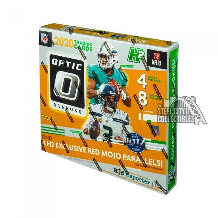 2020 Panini Donruss Optic Football Hobby Hybrid Box Random Division