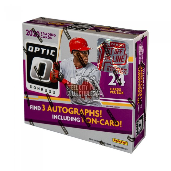 2018 Panini Donruss Optic Baseball Hobby 1st Off The Line FOTL Box