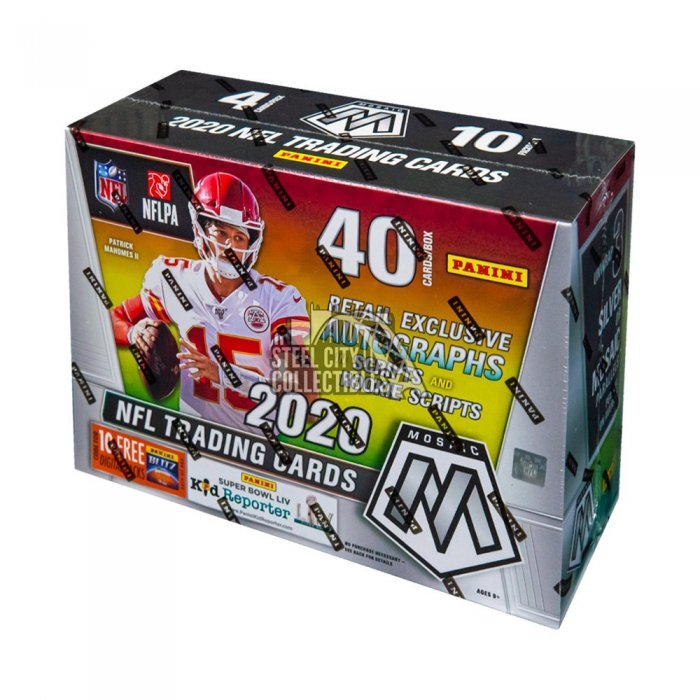 2020 Panini Mosaic Football Hanger (Target)(Box)