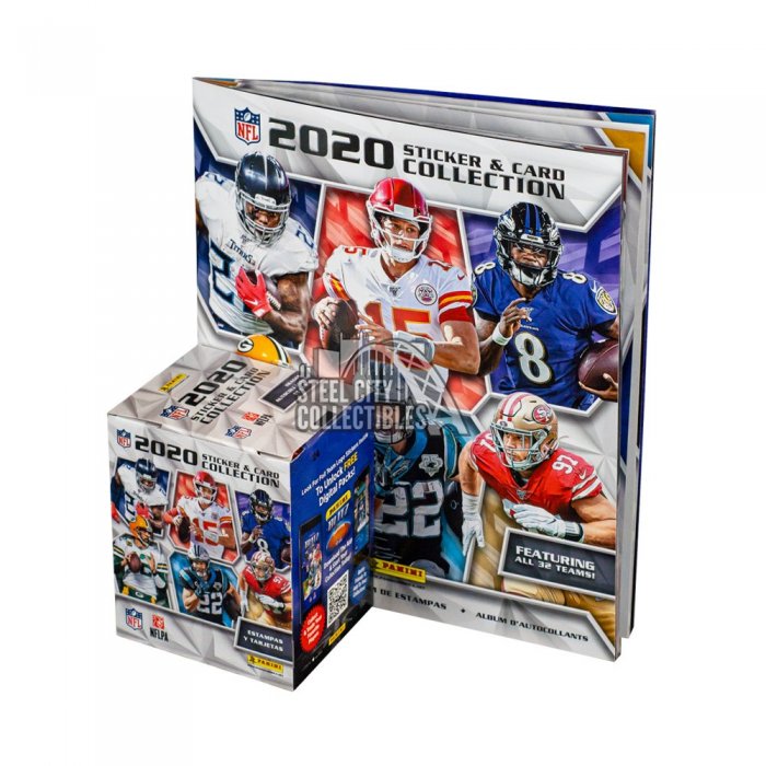 2020/21 Panini NFL Sticker & Card Collection Collector's Album Book 10  Stickers