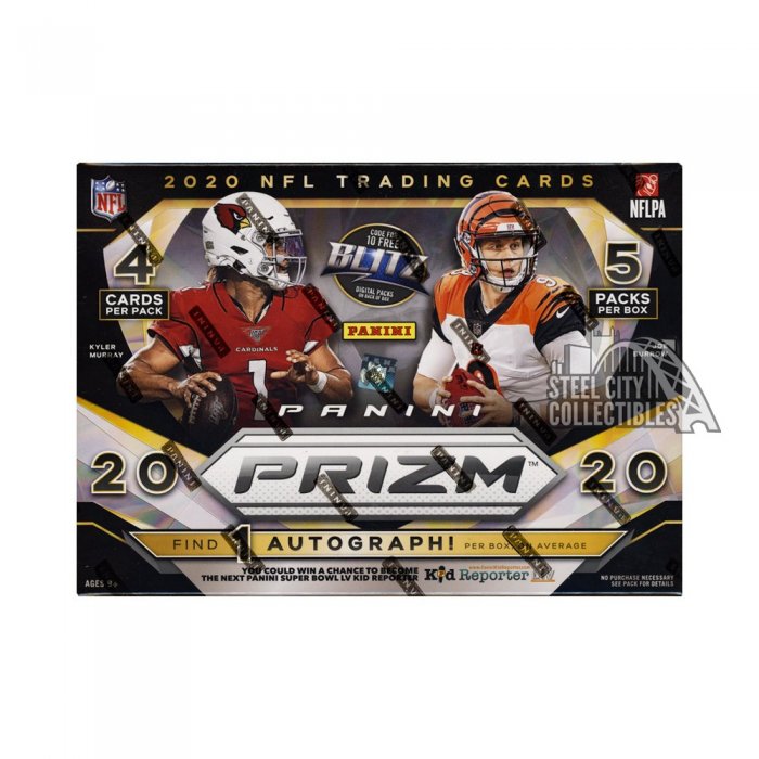 2020 Panini Prizm Football Target Mega Box 20 (Pink Prizms) 2020