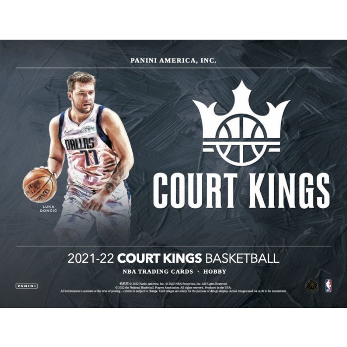 2021-22 Panini Court Kings Basketball Hobby 16-Box Case