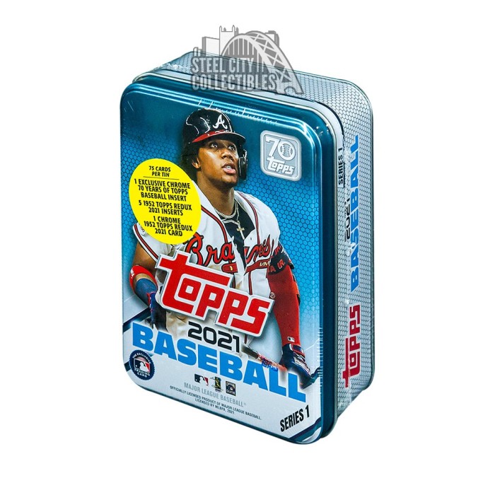 2021 Topps Series outlet 1 Baseball Complete 6 Box TIN SET-450 Cards-Trout,Judge,Acuna+