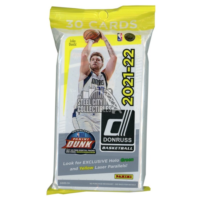 2021-22 Panini Donruss Basketball Fat Pack | Steel City Collectibles