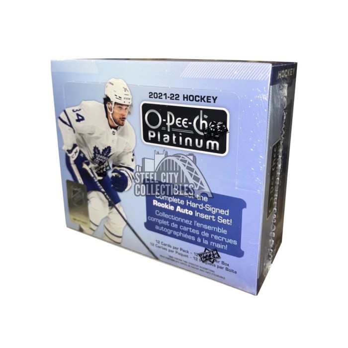 2020-21 Upper Deck O-Pee-Chee Platinum Hockey Hobby 16 Box Case