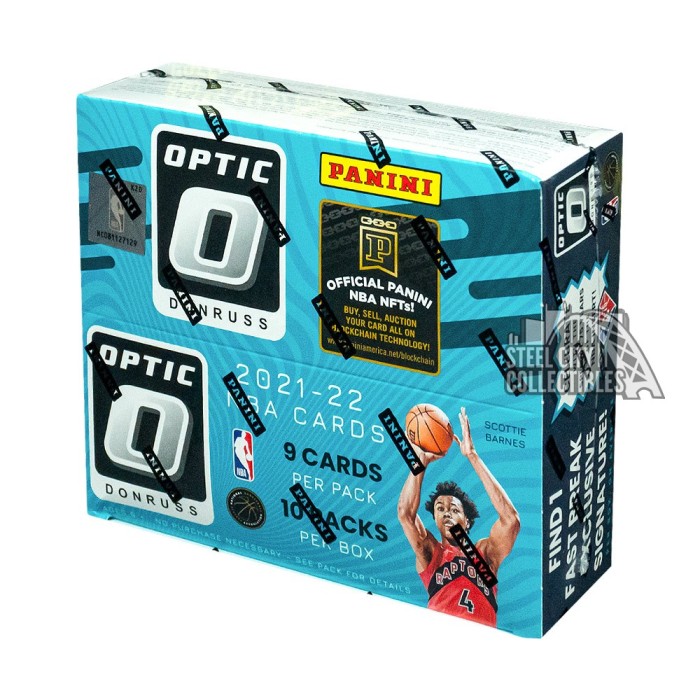 202122 Panini Donruss Optic Basketball Fast Break Box Steel City