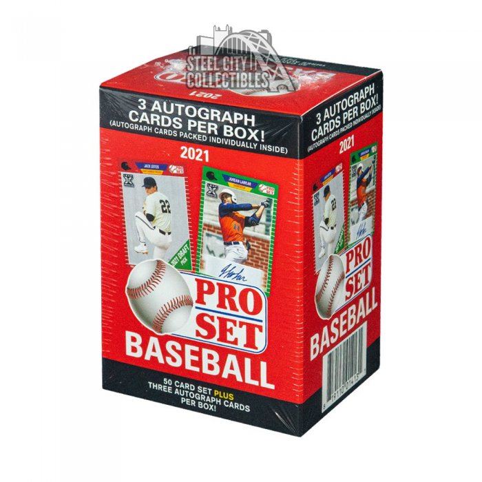 2021 Pro Set Baseball Hobby Blaster Box | Steel City Collectibles