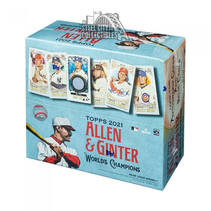 2021 Topps Allen & Ginter Baseball 24 Pack Retail Box | Steel City  Collectibles