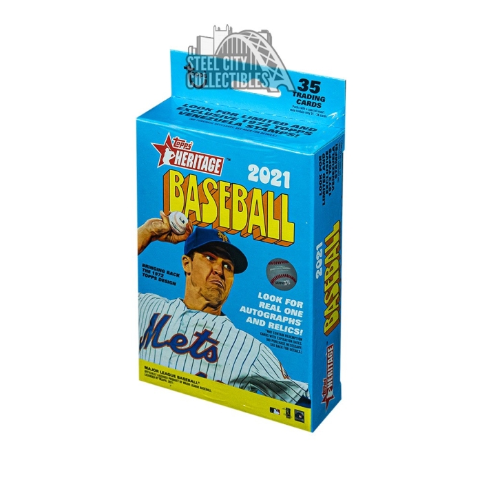 2021 Topps Heritage Baseball Hobby Box - Card Exchange Sports