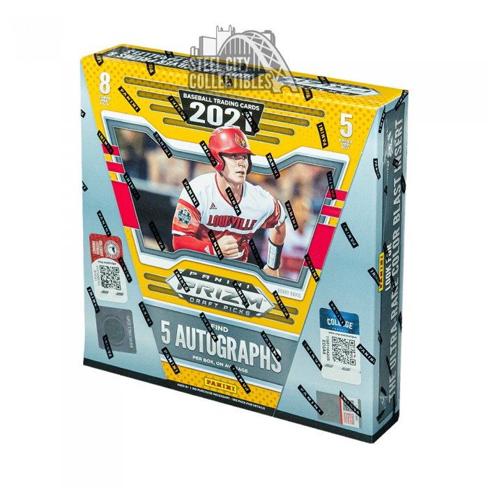 2021 Panini Prizm Draft Picks Baseball Hobby Box | Steel City