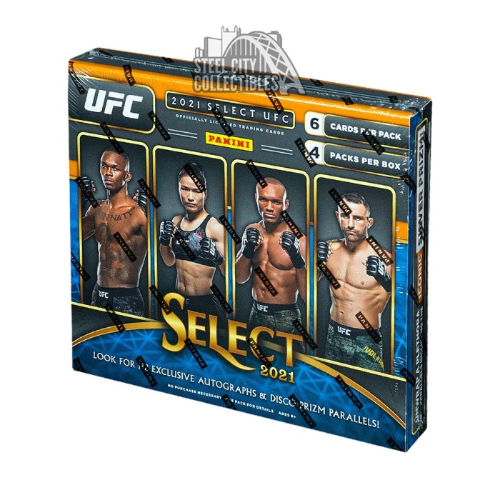 2022 Panini Select UFC H2 Hybrid Hobby Box Factory hotsell Sealed