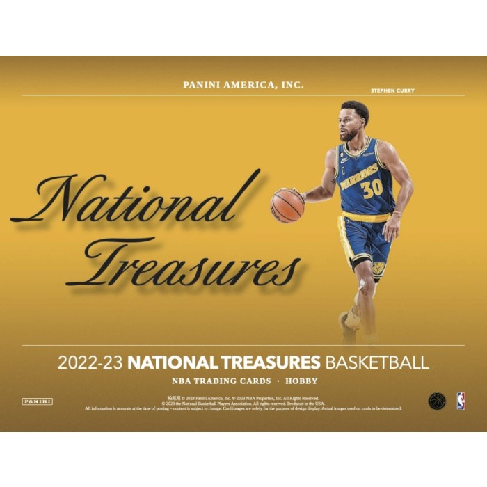 2022-23 Panini National Treasures Basketball Hobby 4-Box Case