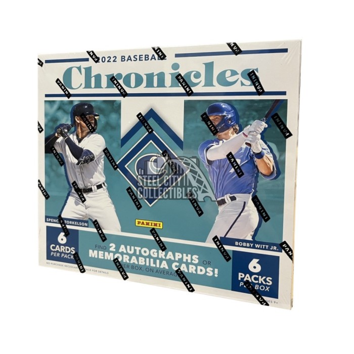 2022 Panini Chronicles Baseball Mega Box Steel City Collectibles