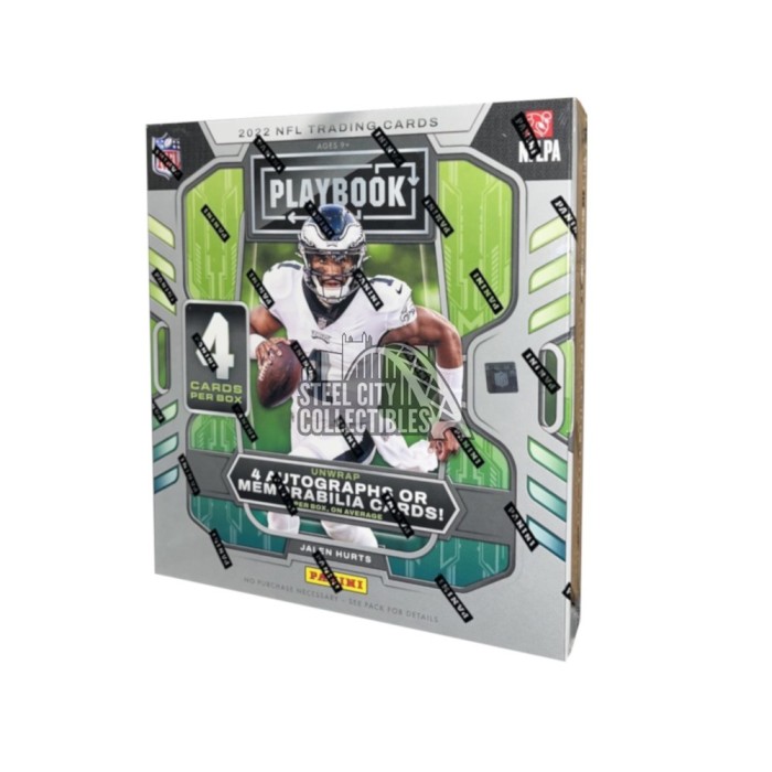 2018 Panini Playbook Football 4-Pack Blaster Box