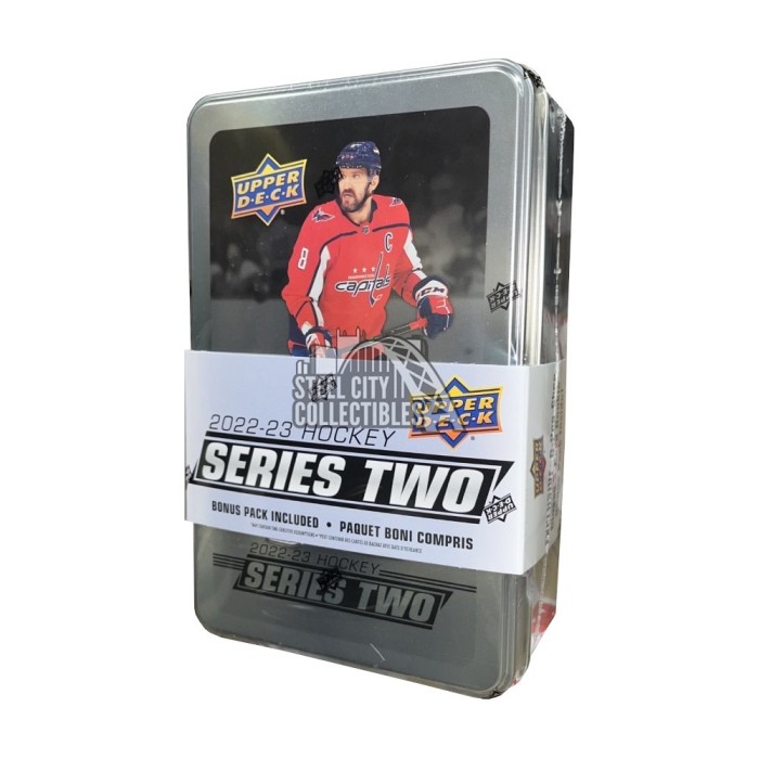 2022-23 Upper Deck Series 2 Hockey Tin | Steel City Collectibles