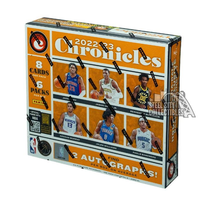 2022-23 Panini Chronicles Basketball Hobby Box | Steel City 