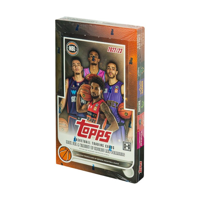 2022-23 Topps NBL Basketball Hobby Box | Steel City Collectibles