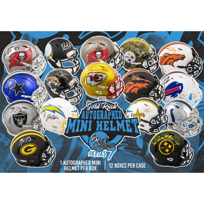 2018 Leaf Autographed Football Mini-Helmet Set Info, Boxes, Checklist