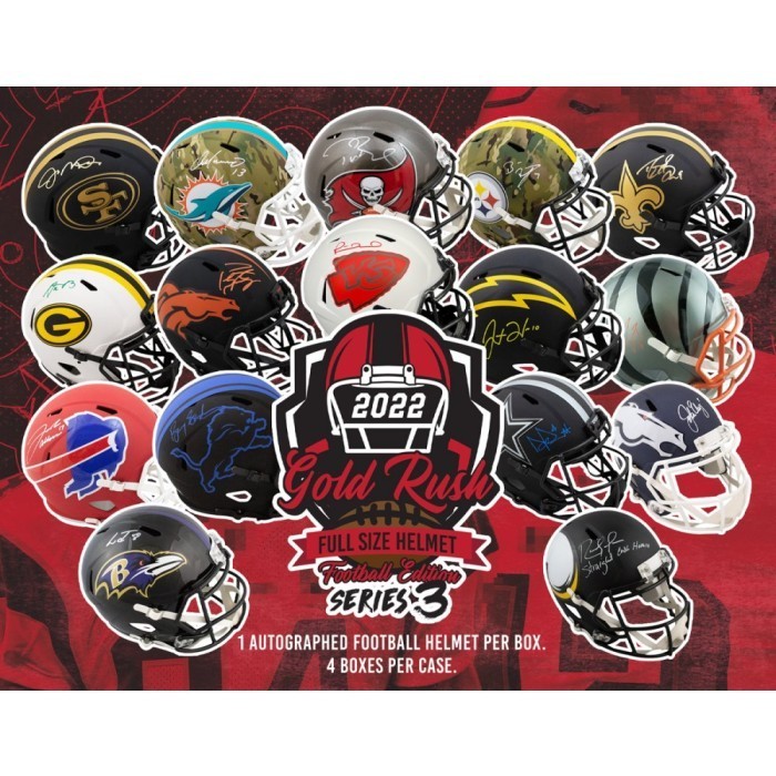 2022 Tristar Hidden Treasures Auto Full Sized Football Helmet - Factor –  Golden Breakers