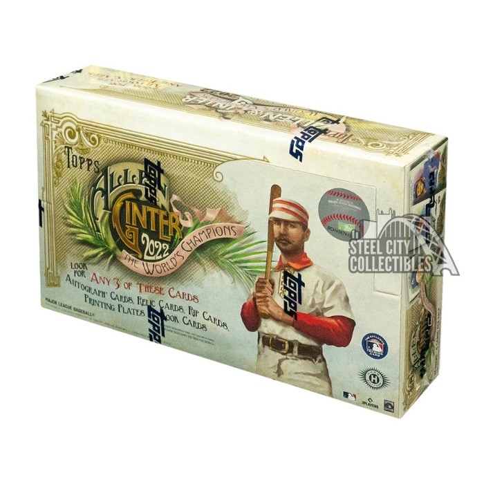 2022 Topps Allen & Ginter Baseball Hobby Box Steel City Collectibles