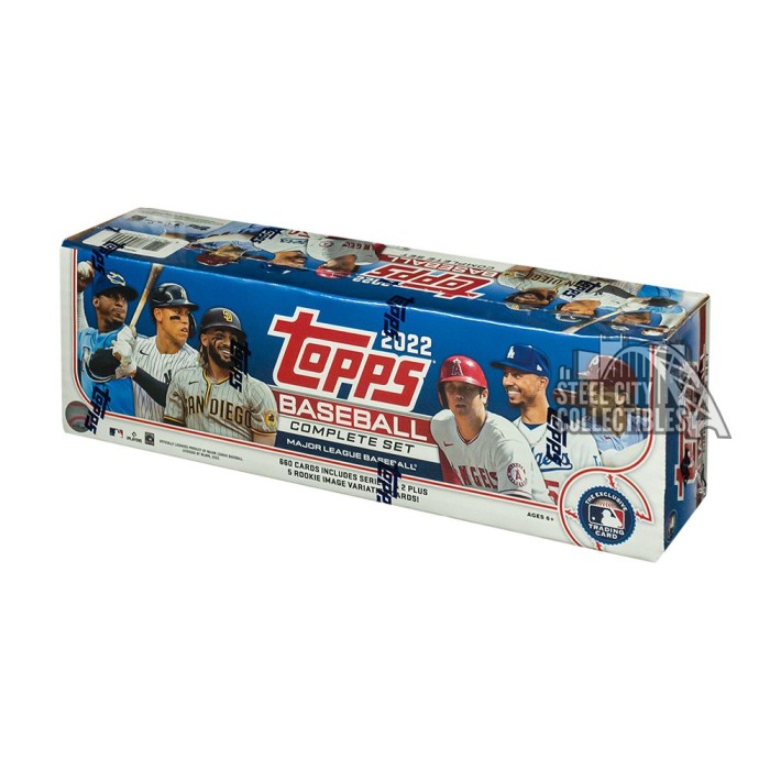 2022 Topps Baseball Factory Set Retail Version Steel City Collectibles