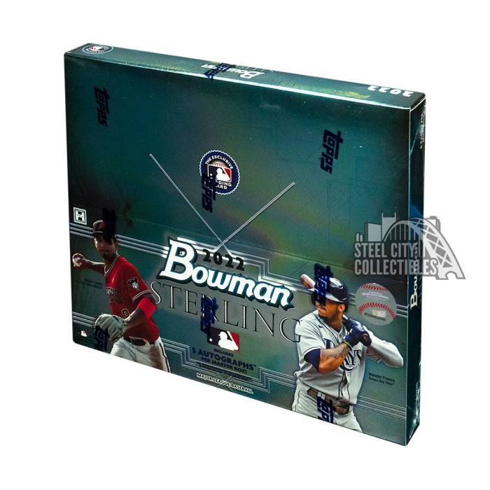 2022 Bowman Sterling Baseball Hobby Box Steel City Collectibles