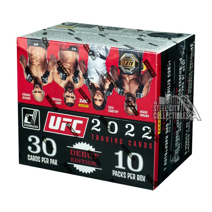 2022 Panini Donruss UFC Hobby Box Steel City Collectibles